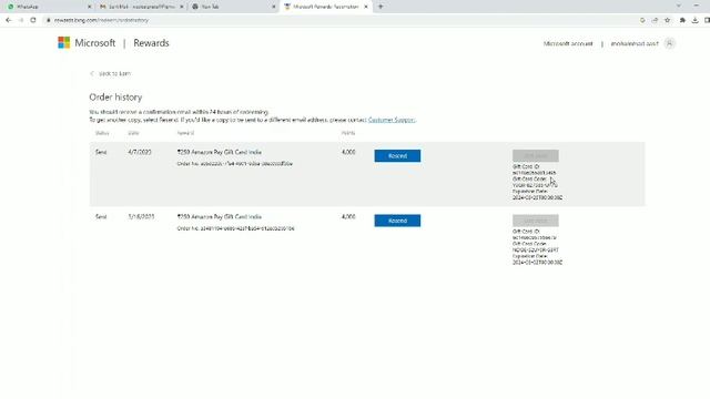 microsoft rewards redeem amazon gift cards without phone number🤩 смотреть онлайн