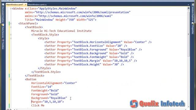 How to create a style for a control (WPF .NET) смотреть онлайн