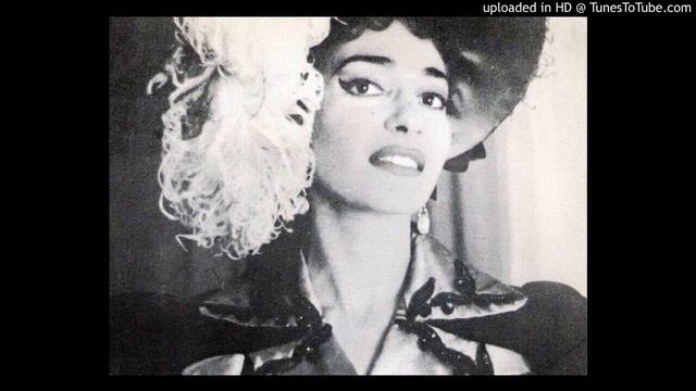 Maria Callas "Vissi D'arte" Live (1956) with STEREO EFFECT смотреть онлайн