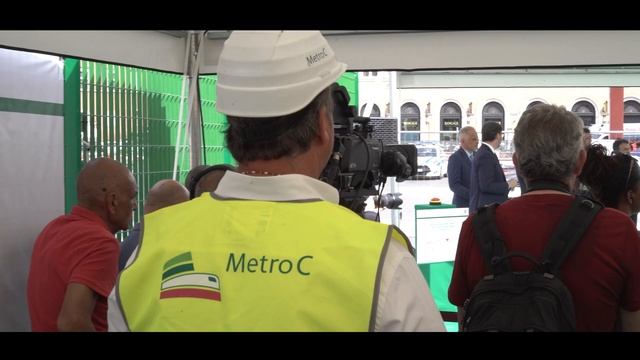 Metropolitana di Roma Linea C, posa della prima pietra per la Stazione Venezia смотреть онлайн