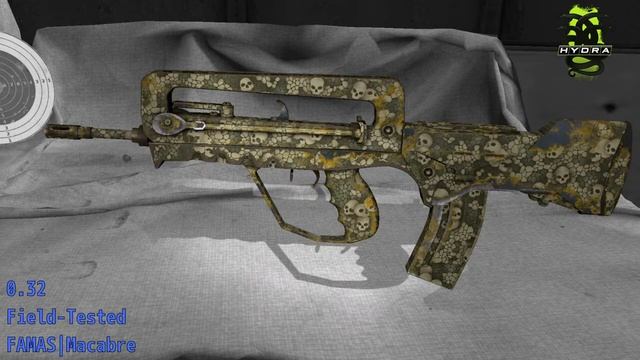 FAMAS Macabre Wear/Float смотреть онлайн