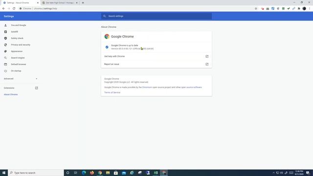 Chrome Update 85 смотреть онлайн