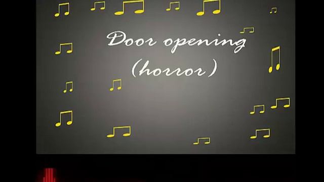 Scary Door opening sound effect for horror videos смотреть онлайн