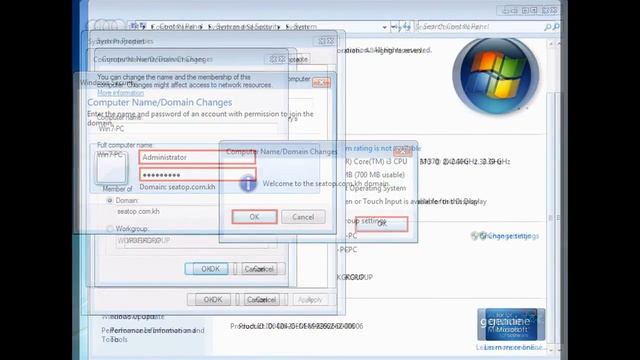 How to join Domain in Windows Server 2008R2 смотреть онлайн