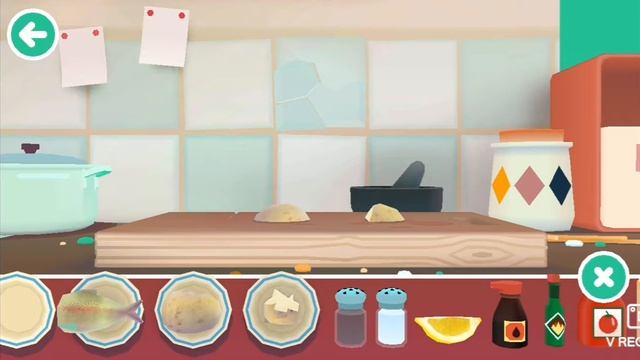 Играю в кухню = Усатик рыгает!!!