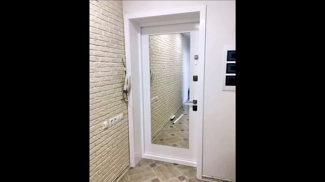 Двери в квартиру с зеркалом. смотреть онлайн