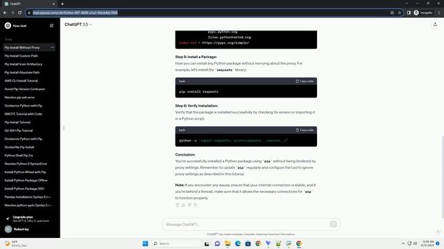 pip install with no proxy смотреть онлайн
