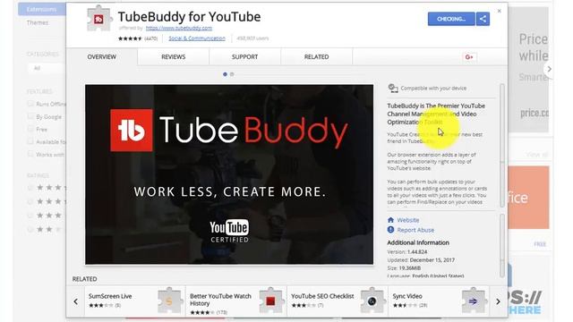 Tube Buddy for YouTube - Chrome extension смотреть онлайн