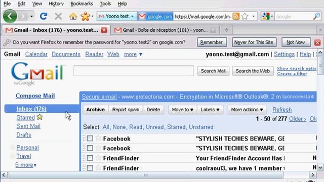 Session per tab in Firefox with Yoono смотреть онлайн