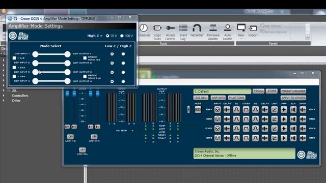 Crown | Mode Settings - Input Y and Bridge смотреть онлайн