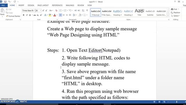 Pr 1 Create a sample web page смотреть онлайн