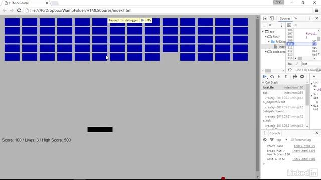 21 Debugging with breakpoints in Chrome смотреть онлайн