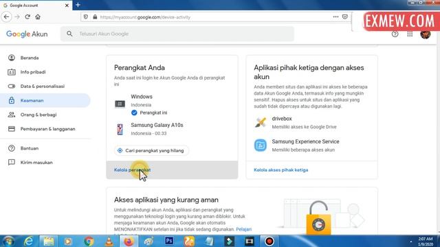Cara Mengeluarkan Akun Google di Perangkat Lain Melalui PC смотреть онлайн
