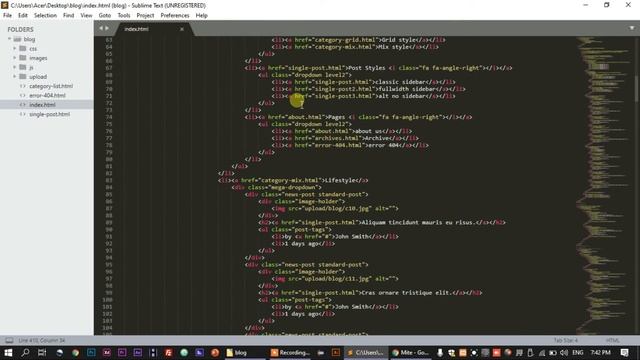 MERN Blog Project: Analyzing Template смотреть онлайн