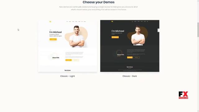 Mak - Personal Portfolio and Resume WordPress Theme Anton Hardin смотреть онлайн