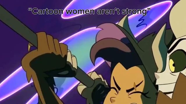 “Cartoon women aren’t strong” смотреть онлайн