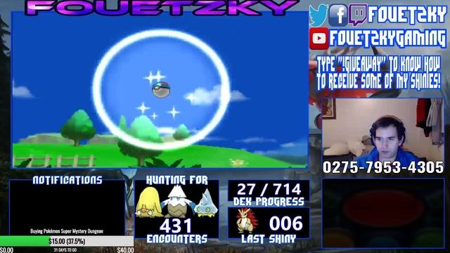 Shiny #028: SHINY SNOVER! Pokémon X&Y Friend Safari, 431 REs! смотреть онлайн