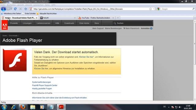 Flash Player Plugin Installation смотреть онлайн