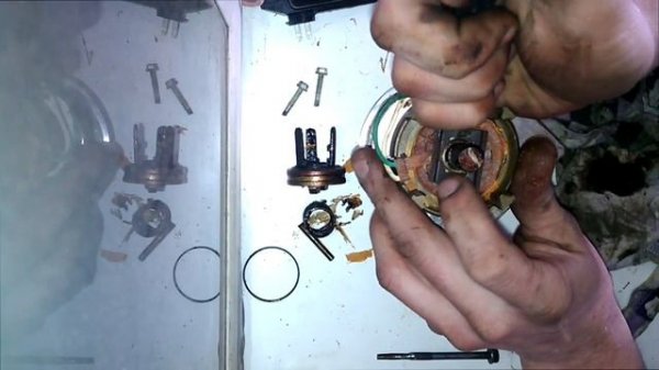 Daewoo Nexia - Разборка и сборка трамблера