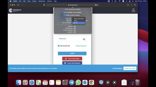Desktop Safari pop-up blocker смотреть онлайн