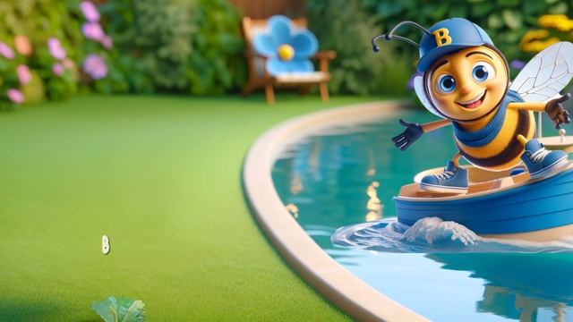 Benny the Brave Bumble Bee searching for the Letter B смотреть онлайн