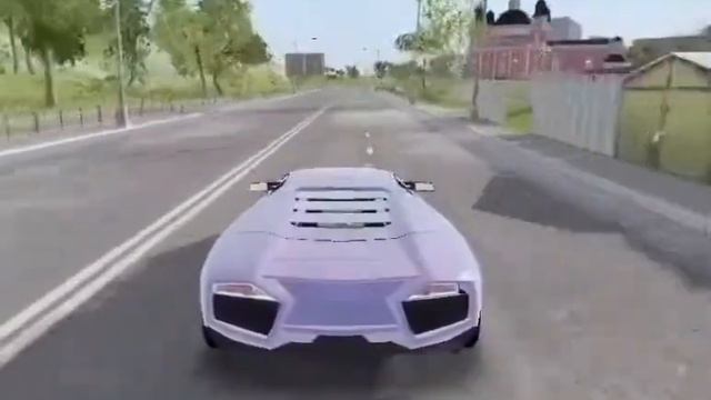Шашки по городу на Lamborghini смотреть онлайн