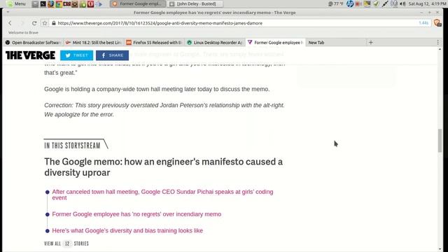 OBS, FireFox, Manifesto, Tech News 56 смотреть онлайн