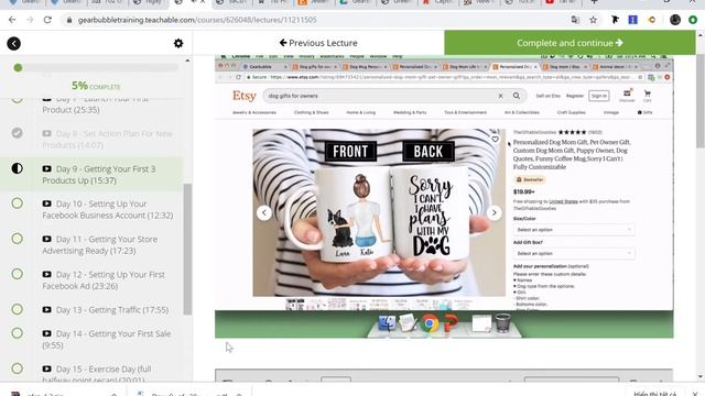 Day 9 Getting Your First 3 Products Up Gearbubble Training Google Chrome 9 1 2019 7 09 38 PM смотреть онлайн