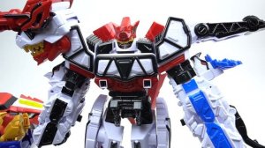 Brave Tyranno King, Dinosaur Transformer Combination Robot Power Ranger Dinoforce Brave Toys