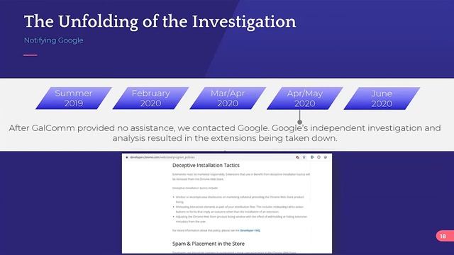The New Rootkit - How Malicious Chrome Extensions смотреть онлайн