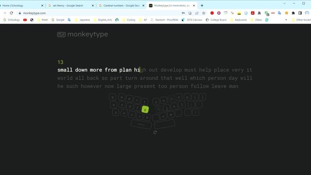 Monkeytype A minimalistic, customizable typing test Google Chrome 2023 05 19 19 58 27 смотреть онлайн