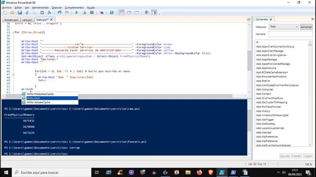 Curso powershell desde 0 Capitulo 5 , Servicios, Control de errores, y Triple Canalizacion смотреть онлайн