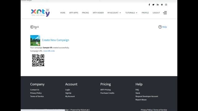 XRTY App - Create WebVR 3D Scene without coding смотреть онлайн