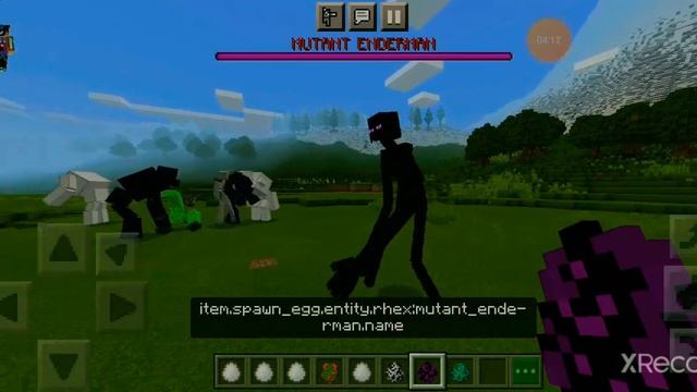 3D мод на еду,боссов,кибер тачку