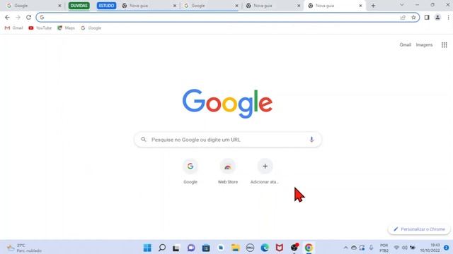 Aula 5 - Navegadores - Google Chrome - INSS 2022 смотреть онлайн