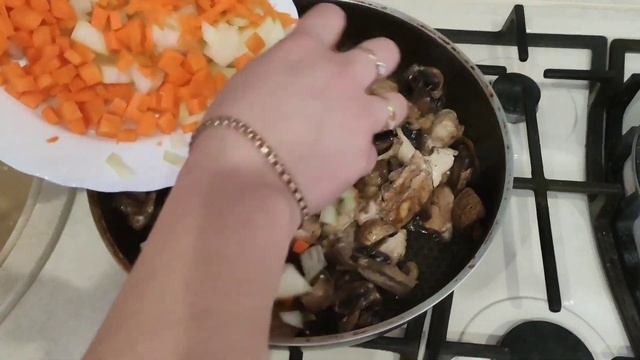 Фунчоза с овощами
