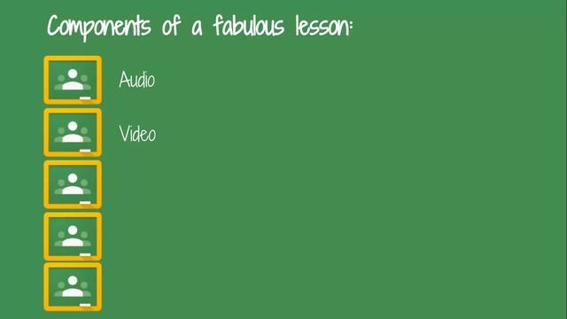 Google Classroom - components of a fabulous lesson смотреть онлайн
