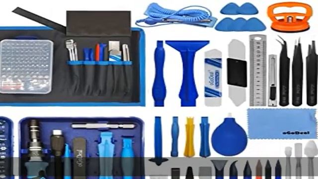 oGoDeal 155 in 1 Precision Screwdriver Set Professional Electronic Repair Tool Kit for Computer, Ey смотреть онлайн