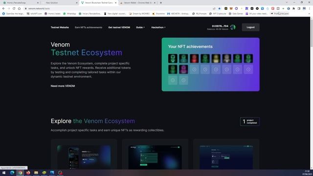 AIRDROP DA VENOM NETWORK - VEJA COMO PARTICIPAR [Ganhe 50 tokens testnet e NFTs] смотреть онлайн