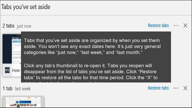 How to Set Tabs Aside for Later in Microsoft Edge смотреть онлайн