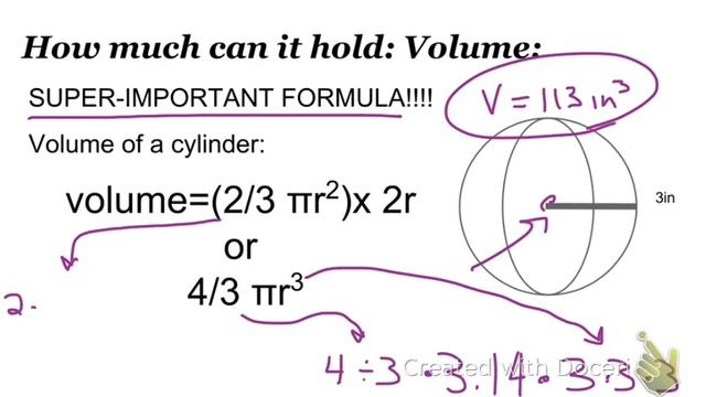 FAW lesson 4.1 area of a sphere