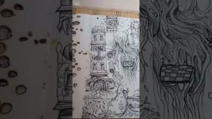 продолжение #рисование #рисунок #скетч #фентези #арт #растения #инопрашеленцы