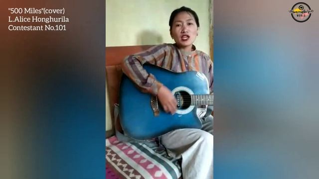 '500 Miles'~by Peter,Paul and Mary(cover by L.Alice),Contestant No.101/LOCKDOWN VOICE HUNT смотреть онлайн