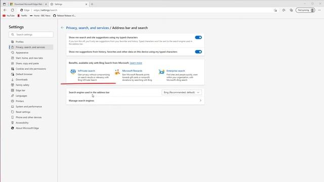 HOW TO make GOOGLE your default search in EDGE?! смотреть онлайн