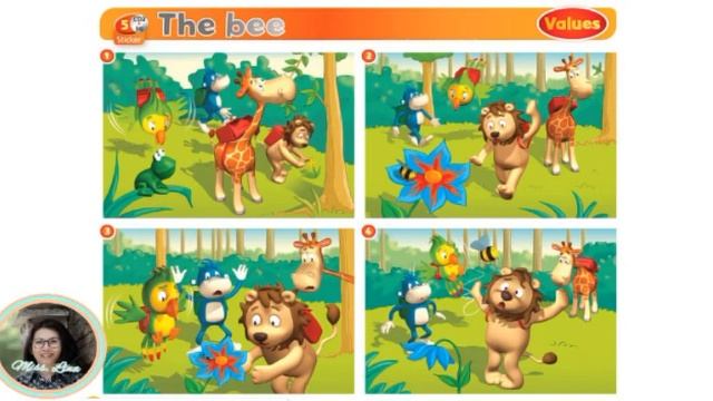 Super Safari 2 Unit 9 Story: The Bee page 76-77 смотреть онлайн