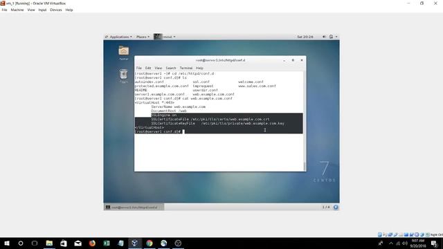 RHCE - Apache Virtual Host (httpd) смотреть онлайн