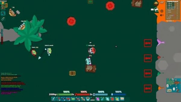 Starve.io - Auto bottle script