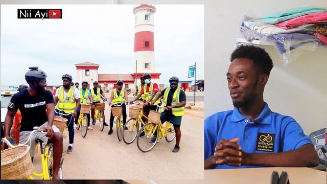 Go City Cycle: He Created A Way People Can Tour Most Tourist site In Accra On Bicycle смотреть онлайн