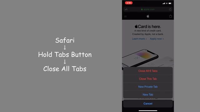 How to close Multiple tabs in Safari in iPhone in iOS 13? смотреть онлайн