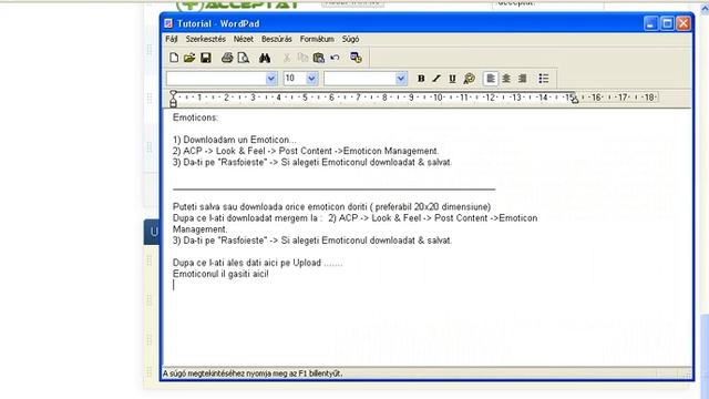 [Tutorial] Cum sa bagati Emoticoane pe un forum IPB смотреть онлайн